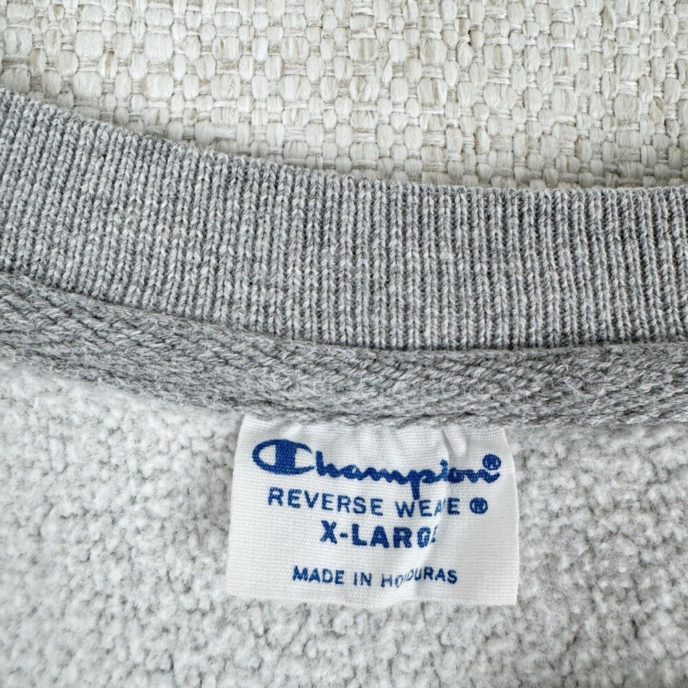 Penn State University Champion Reverse Weave Vintage Men's Crewneck Sweatshirt - Picture 11 of 15